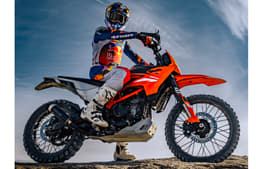 It features minimal bodywork and is an overall slender machine